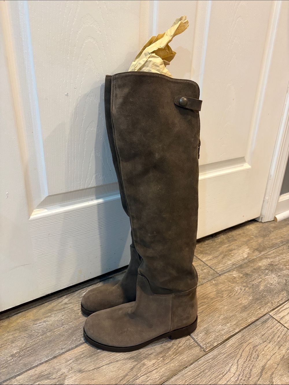 Alberto Fermani Gray Suede Over-the-Knee Boots Women’s size 36